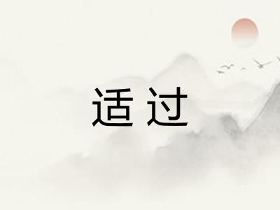 适过