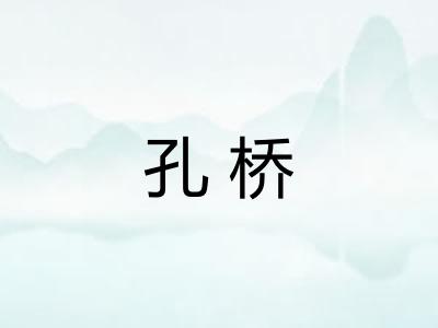 孔桥 孔桥