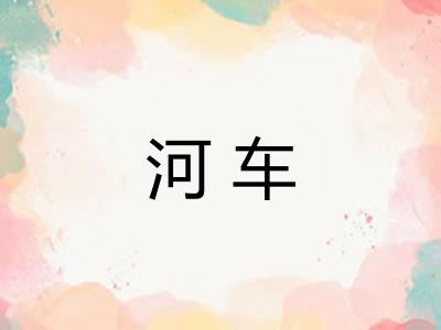 河车 河车