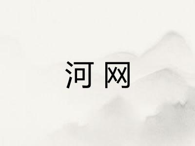 河网 河网