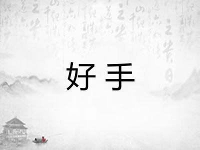 好手 好手