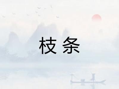 枝条 枝条