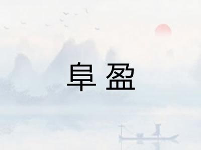 阜盈