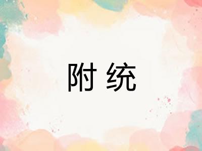 附统 附统