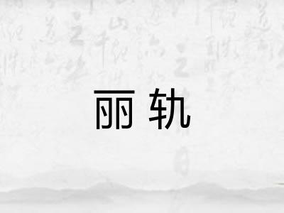 丽轨 丽轨