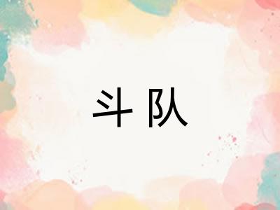 斗队 斗队