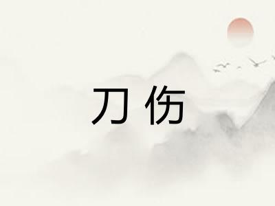 刀伤 刀伤