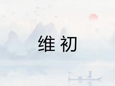 维初 维初