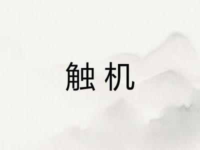 触机 触机