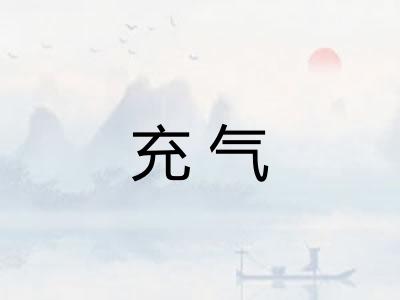 充气 充气