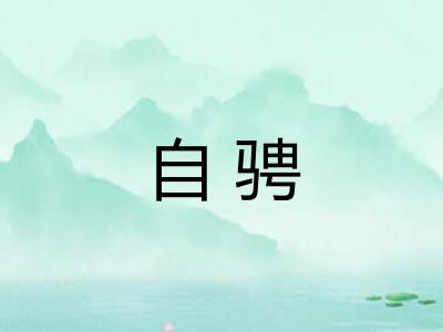 自骋 自骋