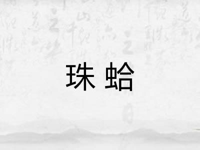 珠蛤 珠蛤