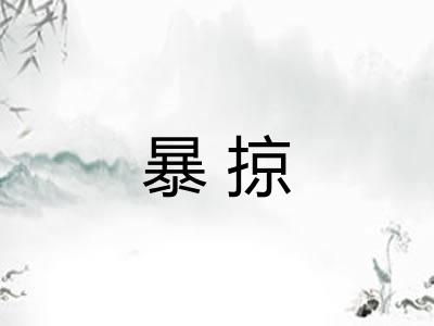 暴掠 暴掠