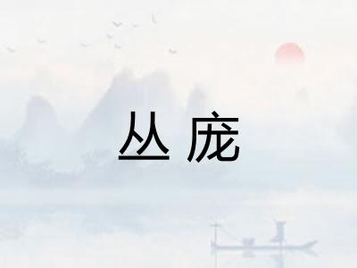 丛庞 丛庞
