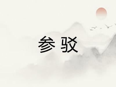 参驳