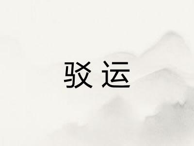 驳运 驳运