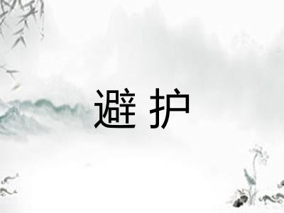 避护 避护