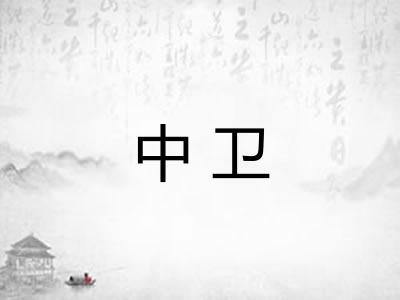 中卫 中卫