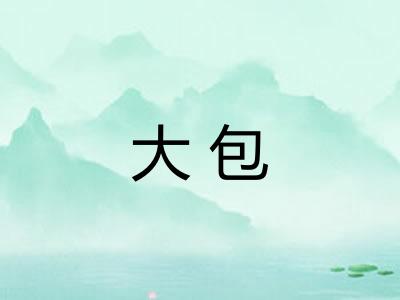大包 大包