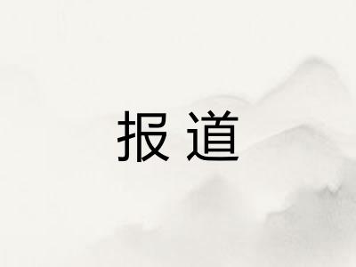 报道 报道
