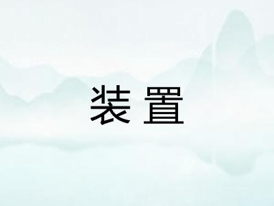装置