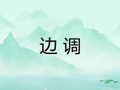 边调