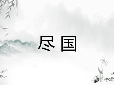 尽国 尽国
