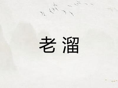 老溜 老溜