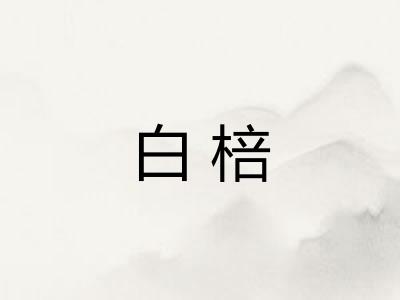 白棓