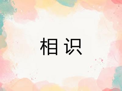 相识 相识