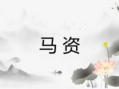 马资 马资