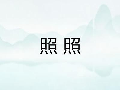 照照 照照
