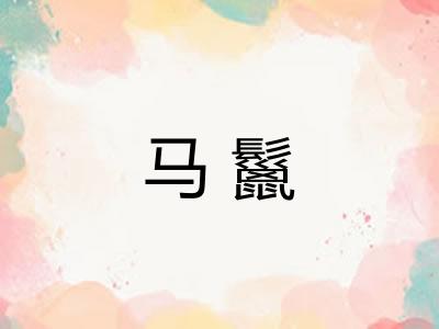 马鬣 马鬣