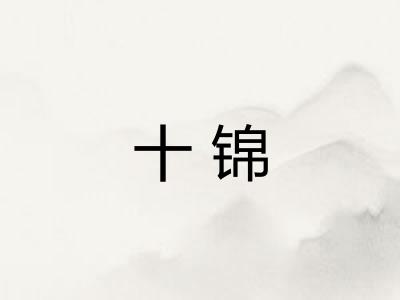 十锦 十锦