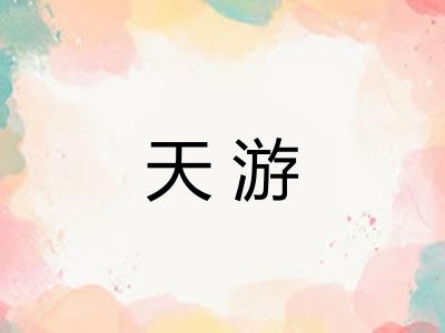 天游 天游