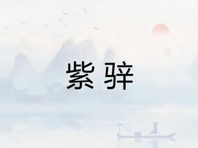 紫骍 紫骍