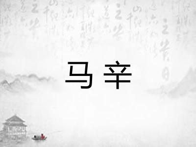 马辛 马辛