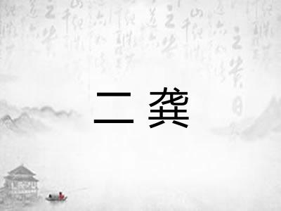 二龚 二龚