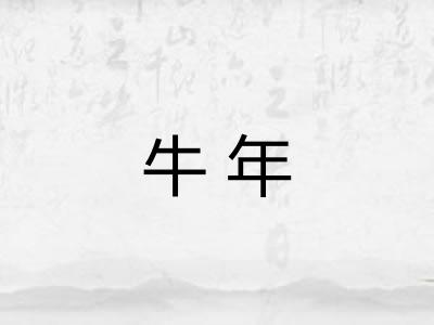 牛年