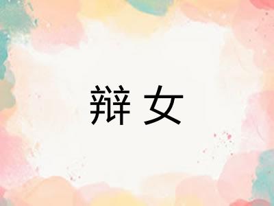 辩女 辩女