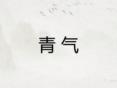 青气 青气