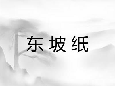 东坡纸 东坡纸
