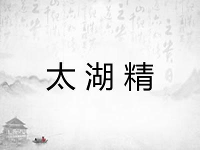 太湖精 太湖精