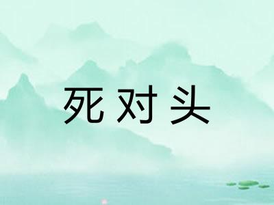 死对头