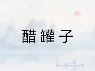 醋罐子