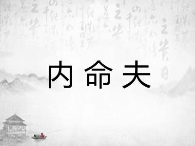 内命夫 内命夫