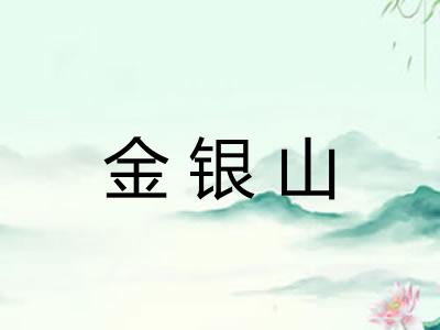 金银山