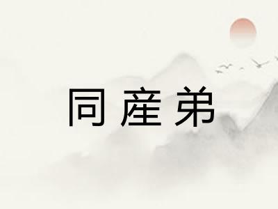 同産弟