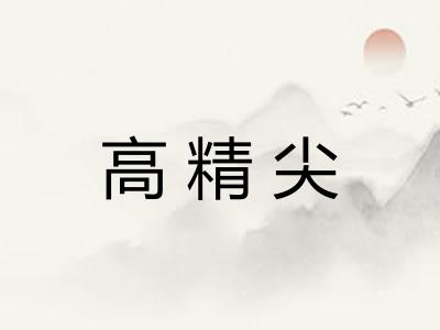 高精尖