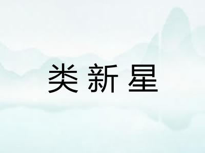 类新星